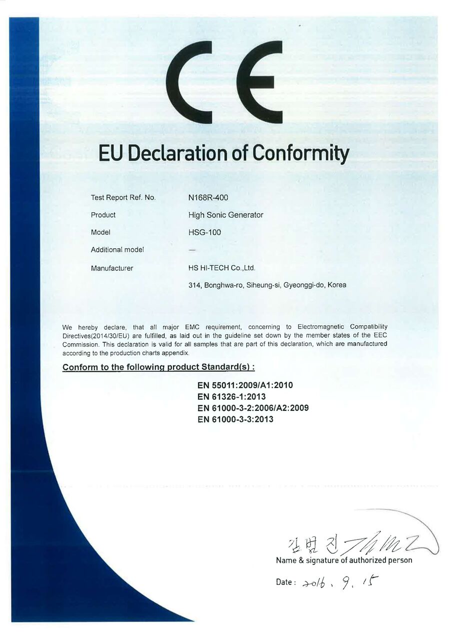 CE · EU Declaration of Conformity