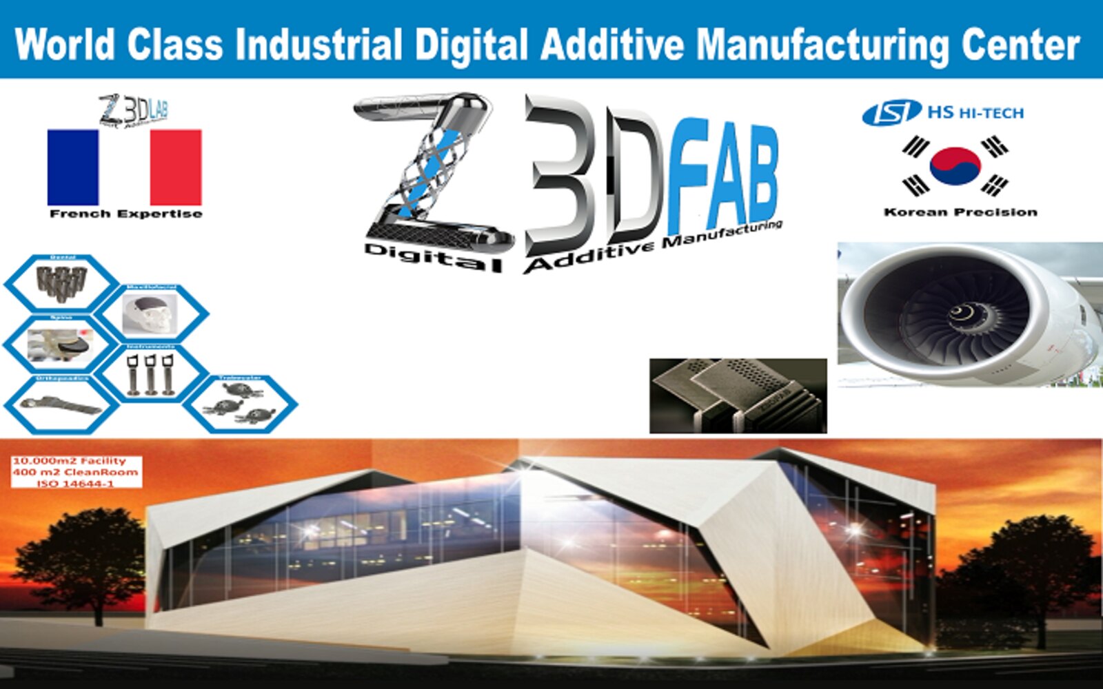 한불 합작 Z3DFAB 설립 안내 이미지